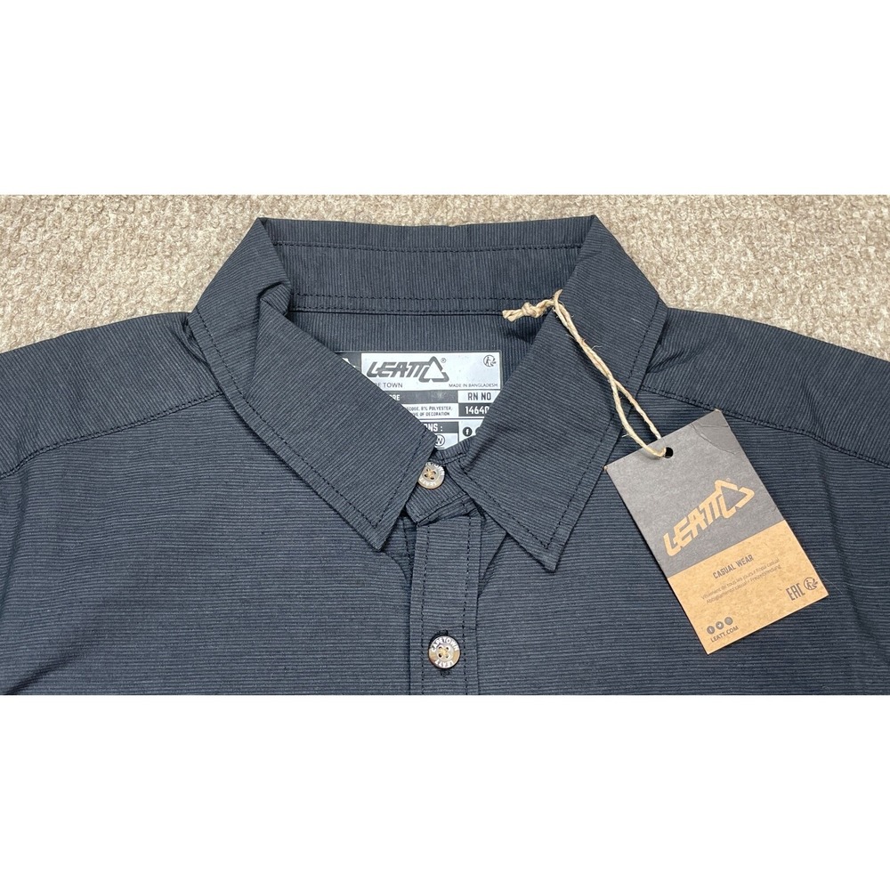 Leatt Casual Wear Core Graphene Men's Long Sleeve Black Shirt Size Medium - Picture 6 of 12